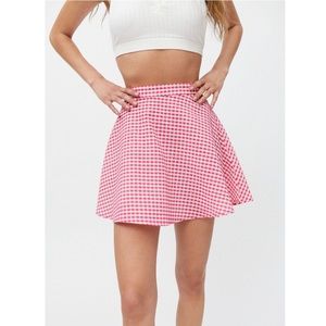 UO Angie Printed Circle Skirt